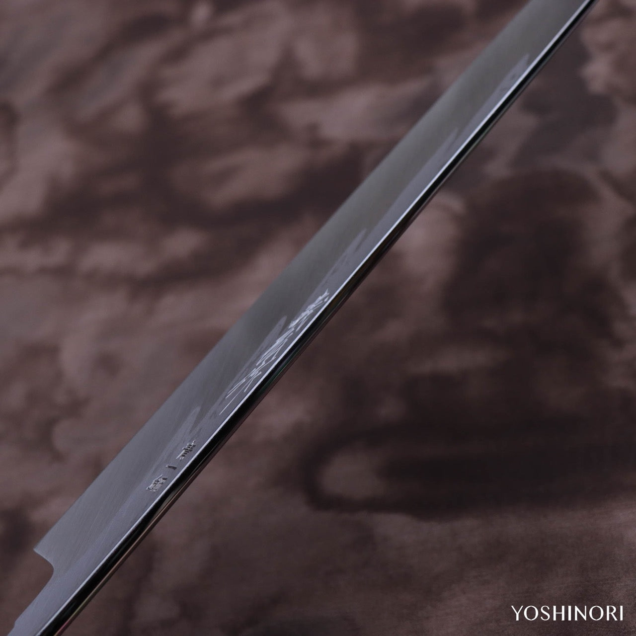 Yoshihiro Blue #1 Suminagashi Yanagi with Double Grooves