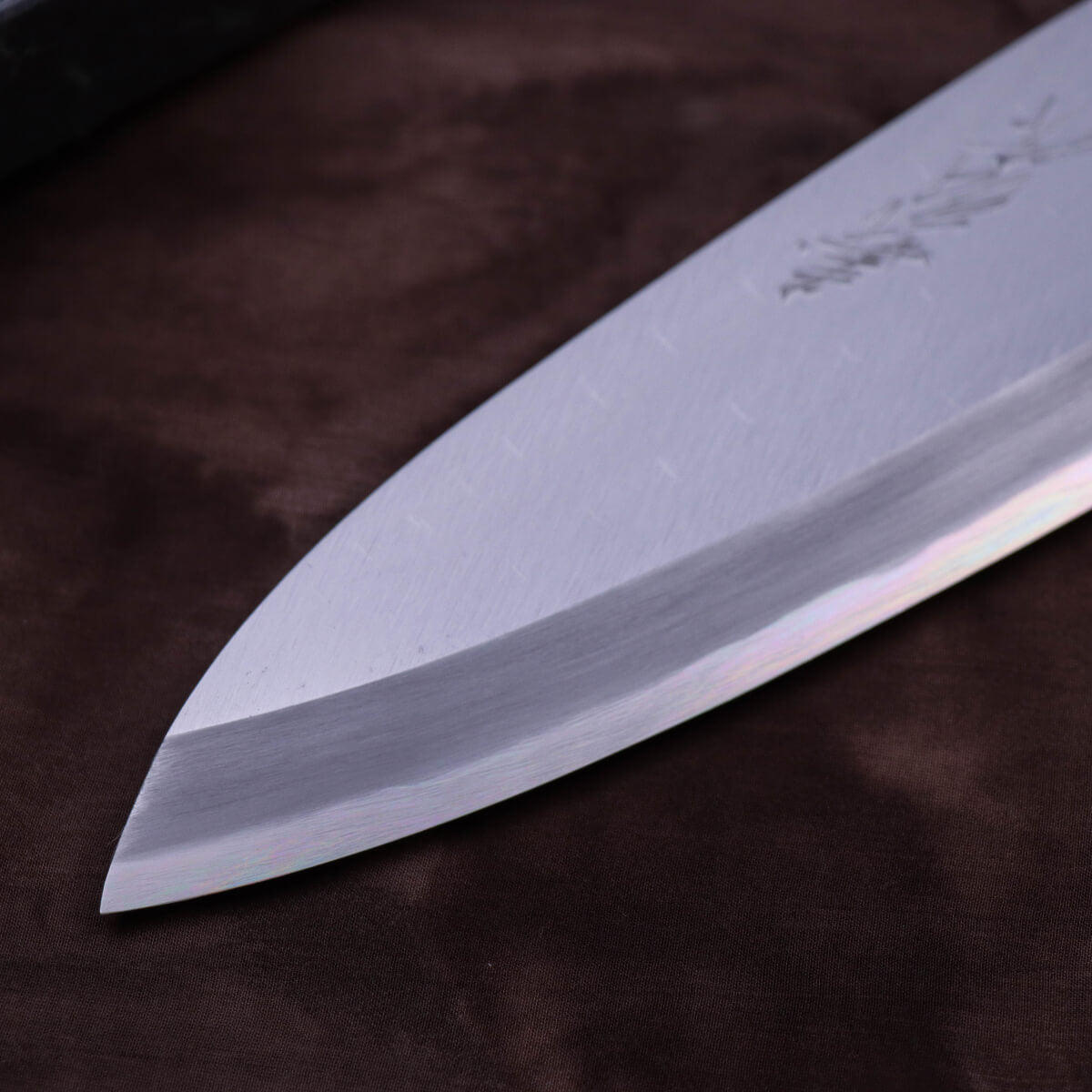 Yoshihiro Left Handed Yellow Steel Kasumi Finish Deba