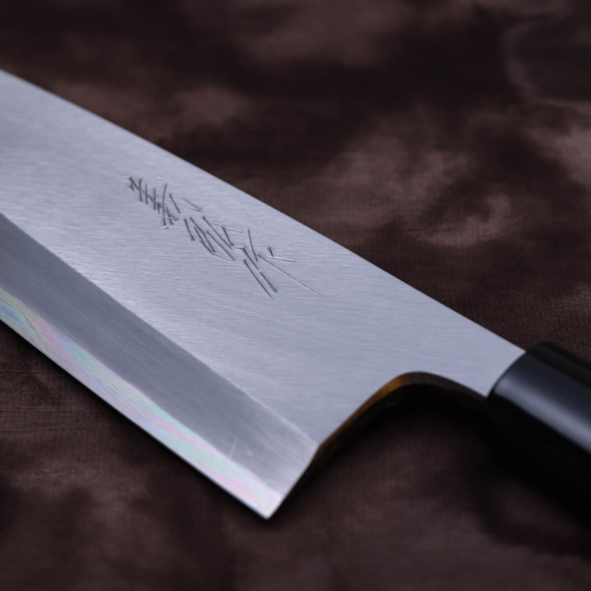 Yoshihiro Left Handed Yellow Steel Kasumi Finish Deba