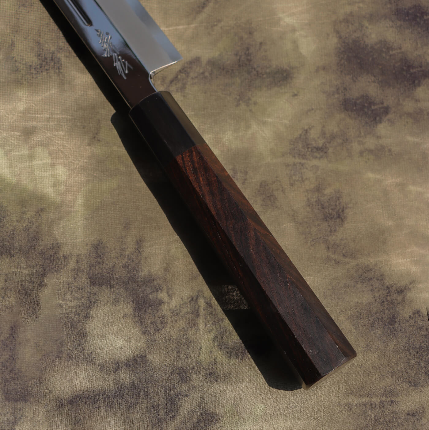 Yoshihiro Ginsan Mirror Finish Sakimaru Takohiki with Single Groove