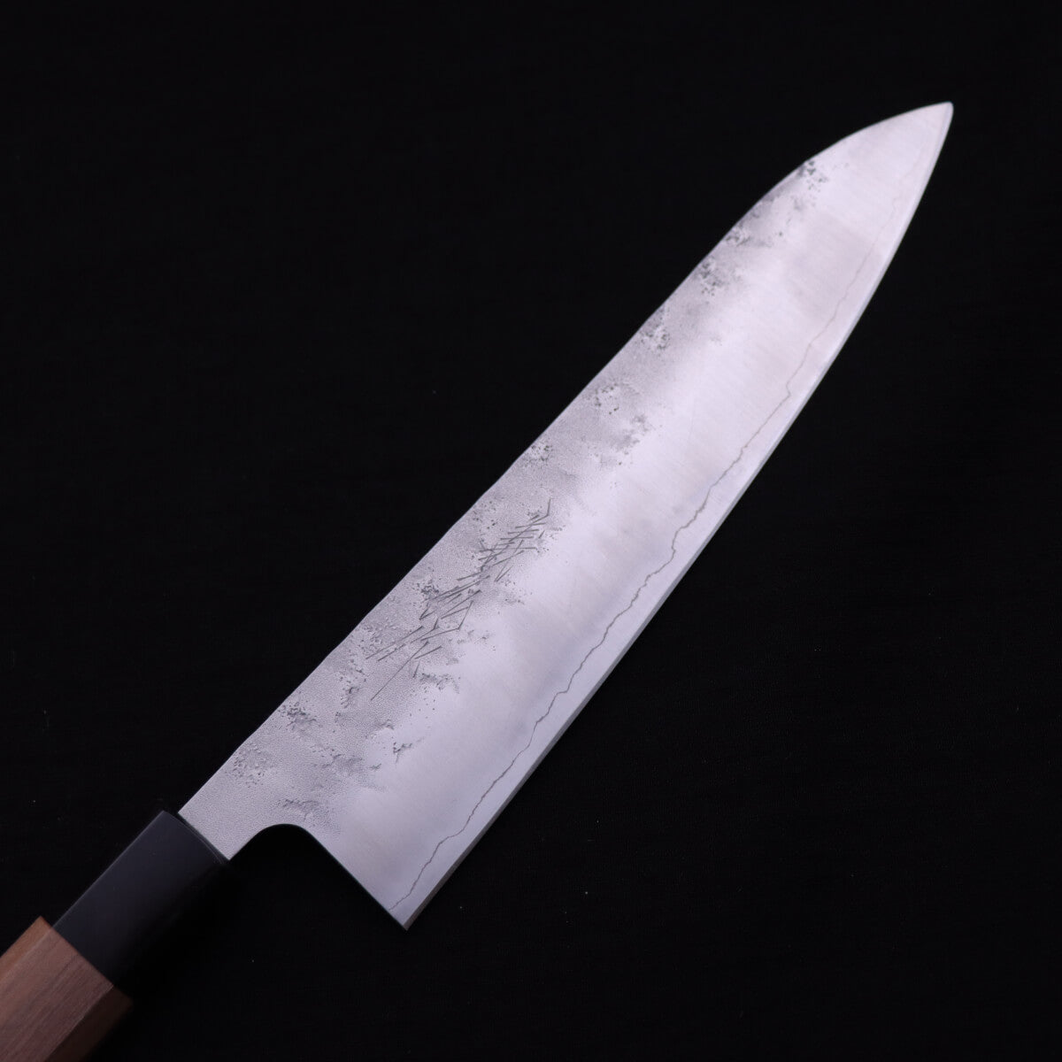 義弘作 銀三鋼 梨地 和牛刀