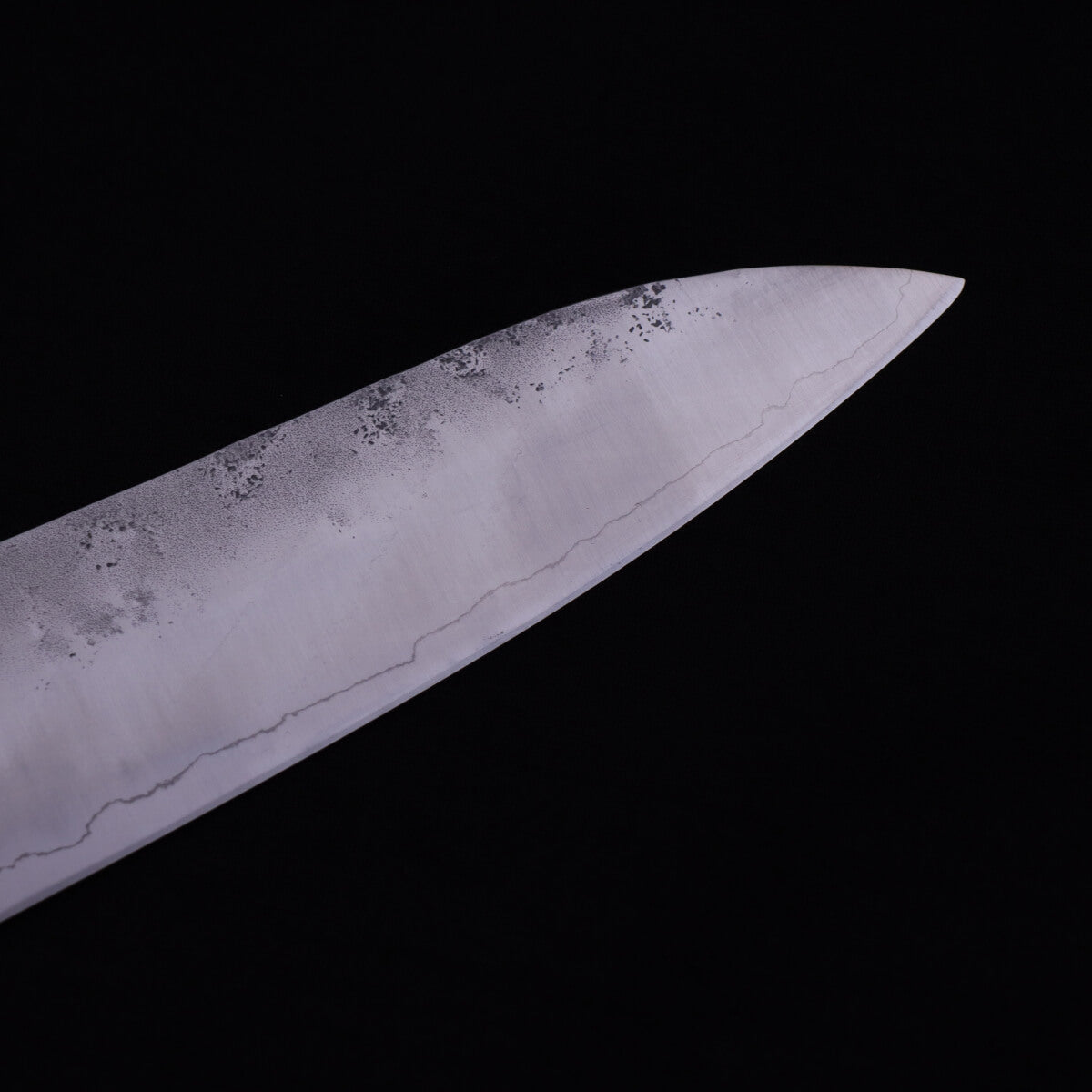 義弘作 銀三鋼 梨地 和牛刀