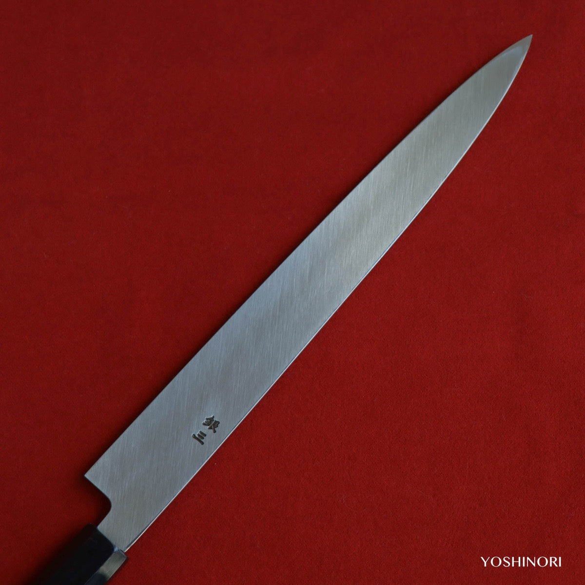 Yoshihiro Silver #3 Hon-Kasumi Yanagi with Ebony Handle