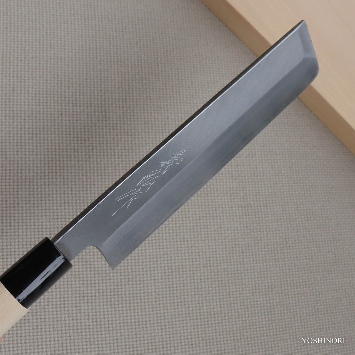 Yoshihiro Yellow Steel Kasumi Finish Kanto-style Usuba