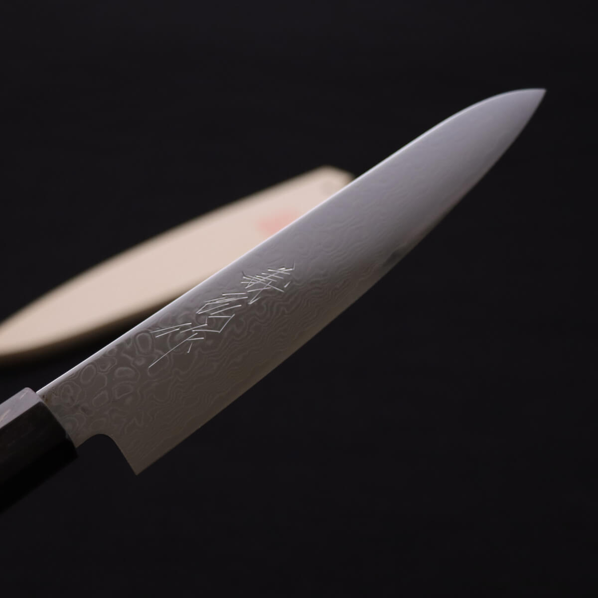 Yoshihiro ZA18 69-Layer Damascus Stainless Steel Petty Mexican Rosewood handle