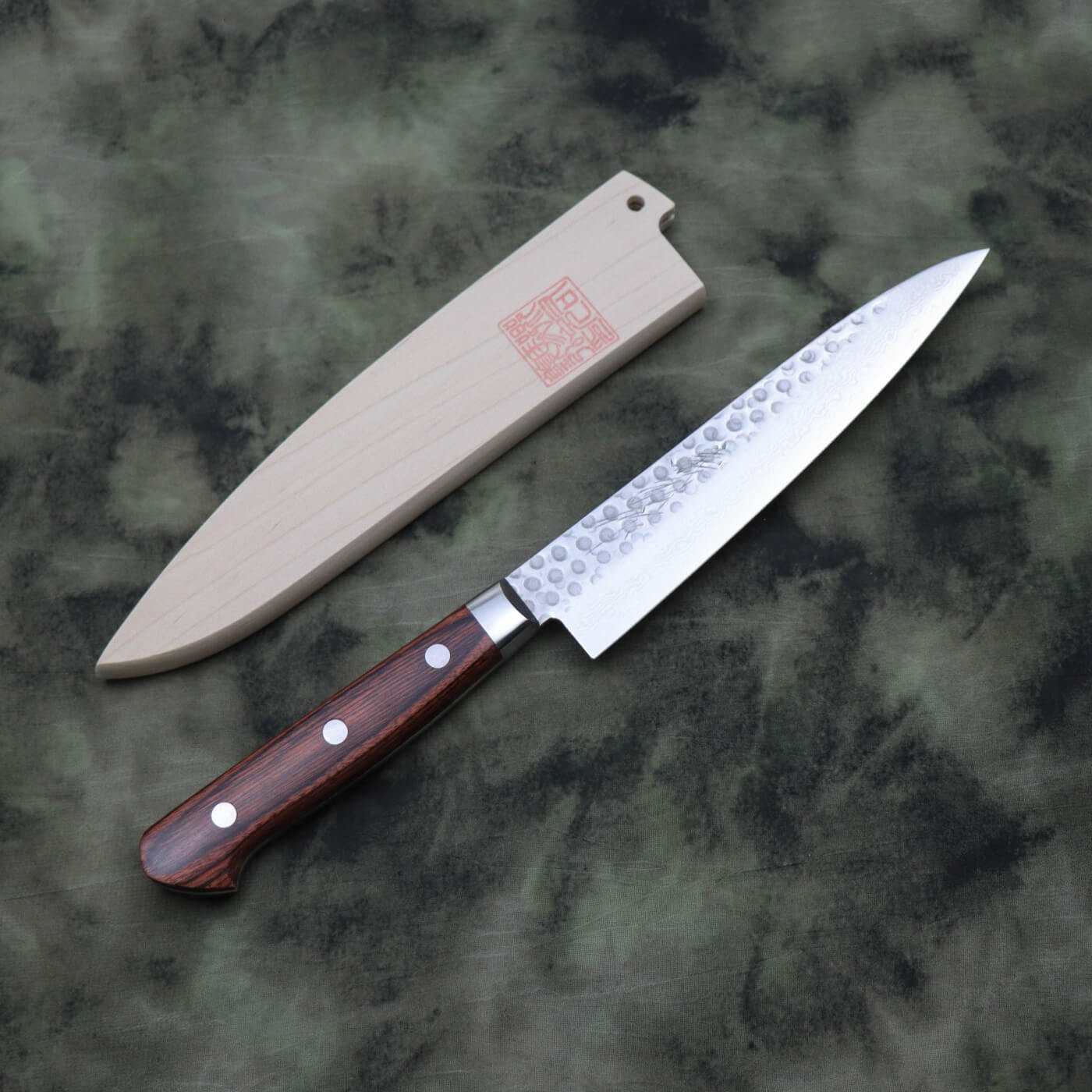 Yoshihiro Tsuchime Finish VG10 17-layer Damascus Steel Petty