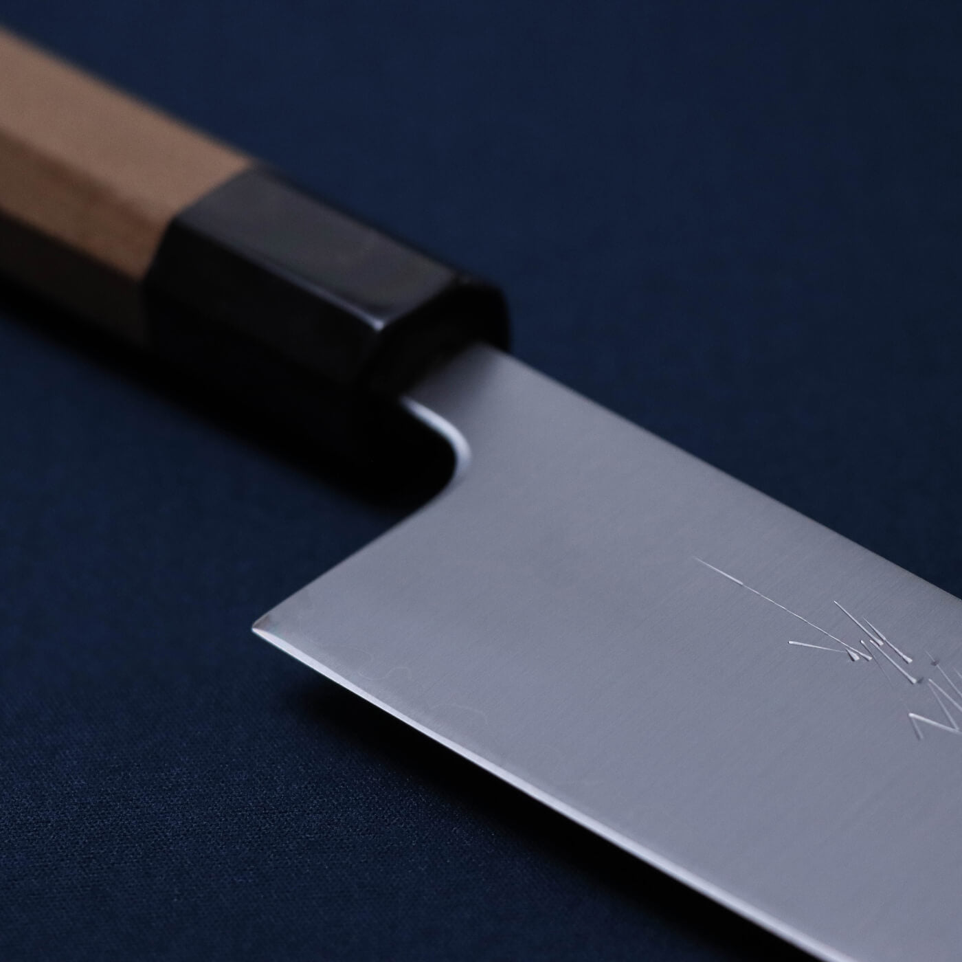 Yoshihiro Super Blue Steel Stainless Clad Wa-Gyuto