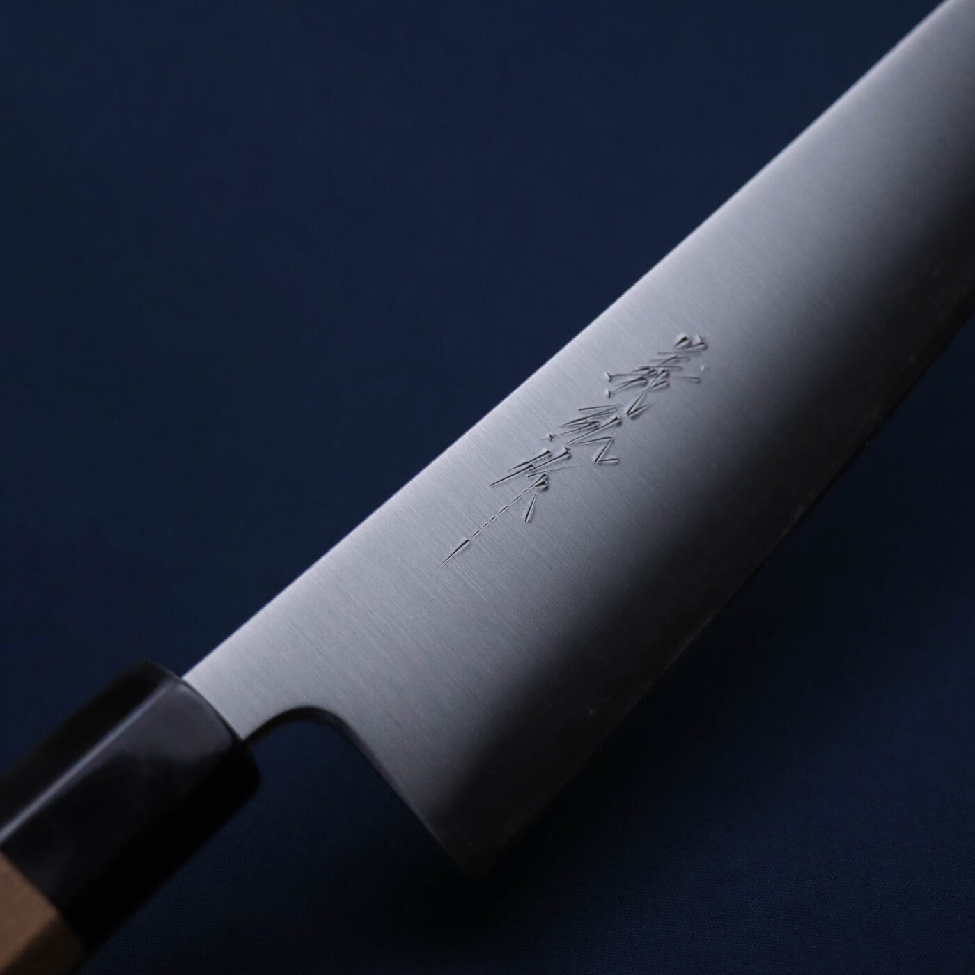 Yoshihiro Super Blue Steel Stainless Clad Wa-Gyuto