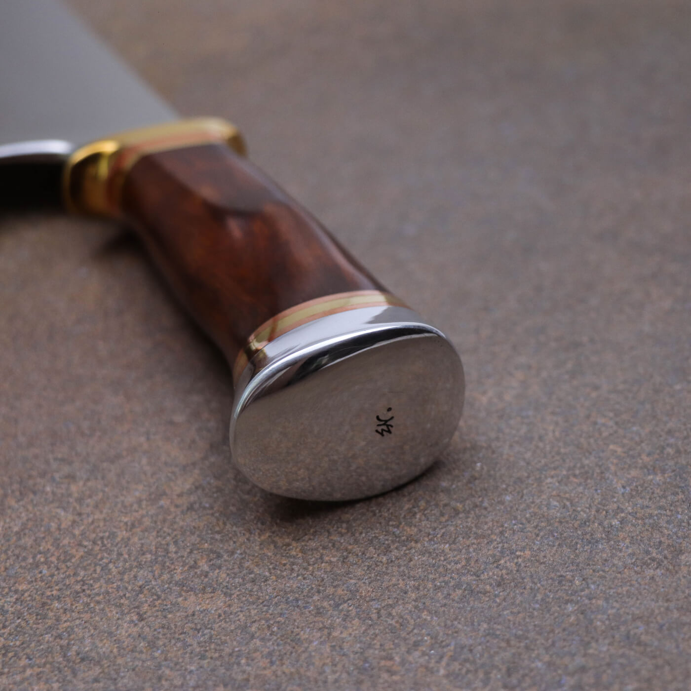 Ed Nichols 手工鍛造瑞典粉末高碳鋼 Bowie Style 露營大砍刀