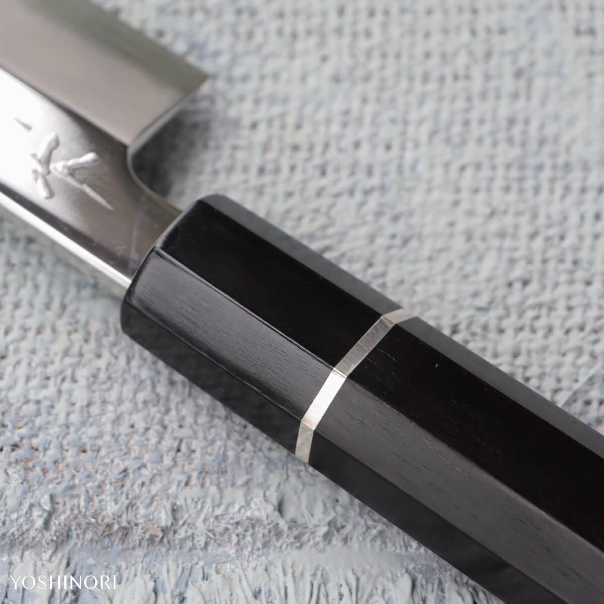 堺昇龍 V金不鏽鋼柳刃包丁 付黒螺鈿本漆塗鞘