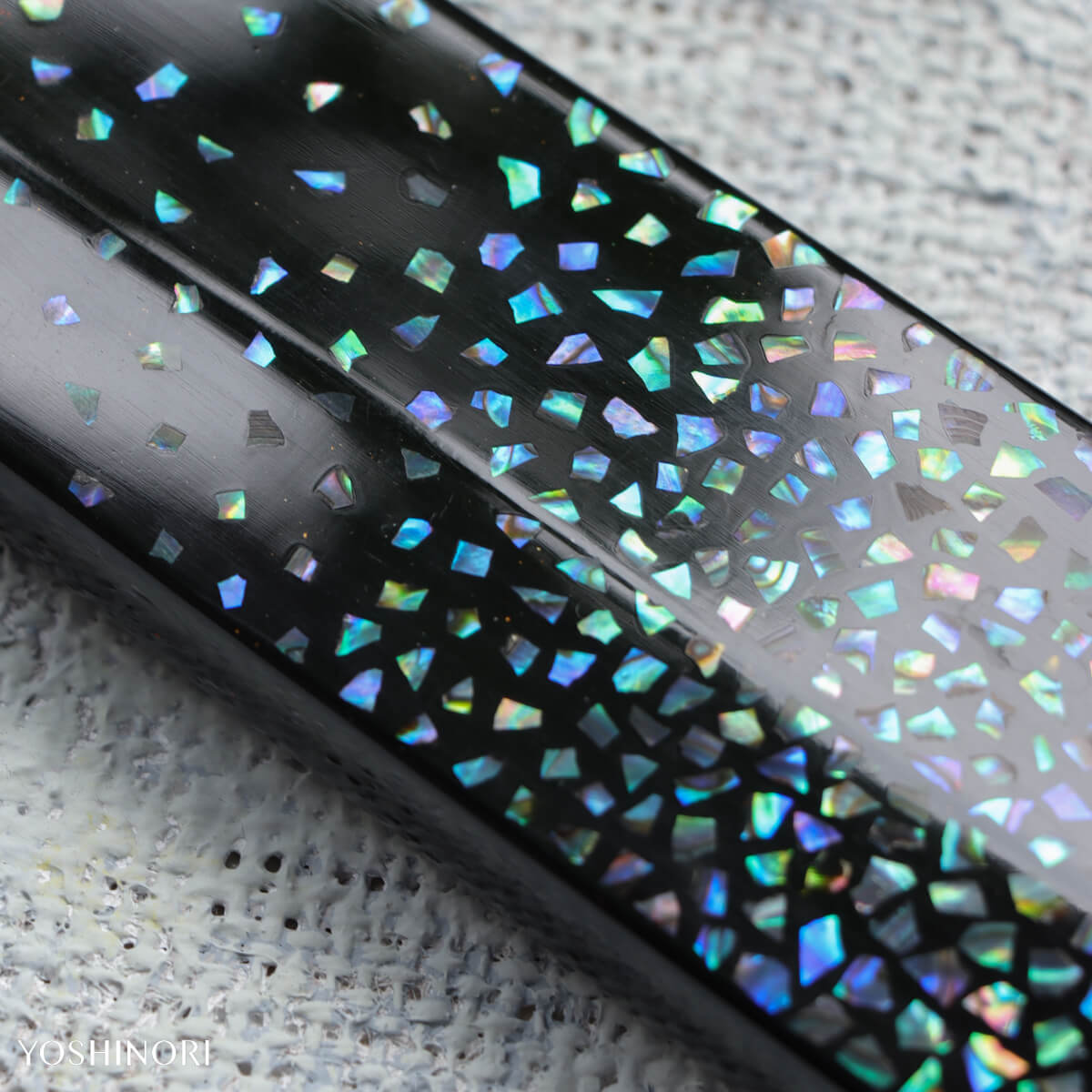 堺昇龍 V金不鏽鋼柳刃包丁 付黒螺鈿本漆塗鞘