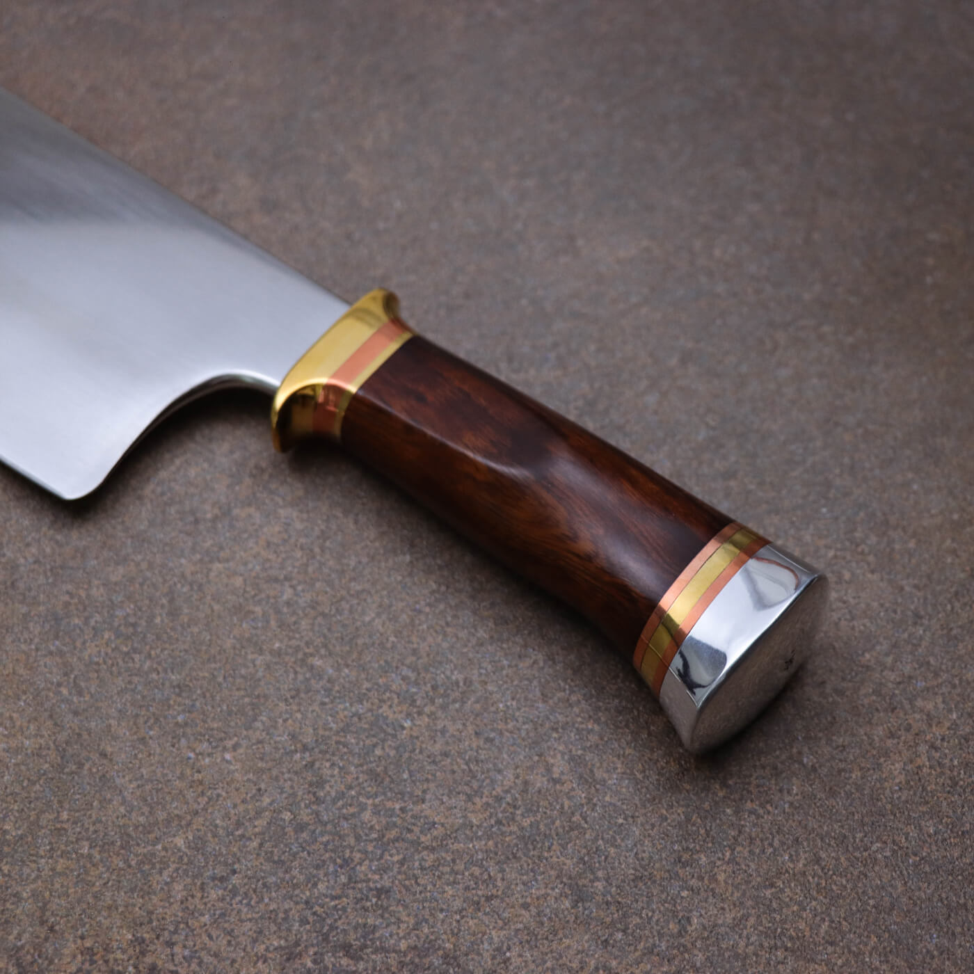 Ed Nichols 手工鍛造瑞典粉末高碳鋼 Bowie Style 露營大砍刀