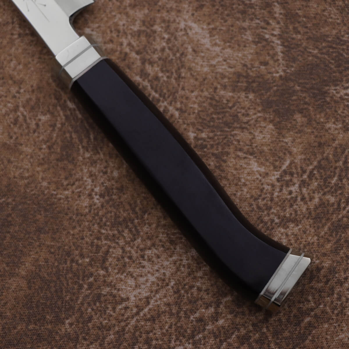 堺昇龍 銀三 鏡面先丸柳刃 洋黑檀